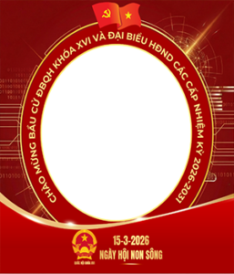 Đổi avatar chào mừng bầu cử đại biểu Quốc hội và đại biểu HĐND các cấp